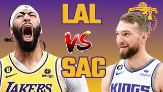 LIVE Lakers vs Kings [upl. by Dnomal]