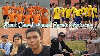 Zeme Church Annual Sports Meet 2024  Episode1 Delhi  Samba Pame [upl. by Gratia]