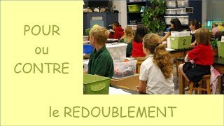 Pour ou contre le redoublement [upl. by Artimas]