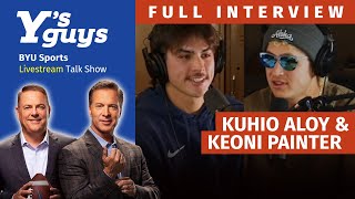 BYU Baseball’s Kuhio Aloy and Keoni Painter Talk Big12 Baseball and Growing Up Together on Maui [upl. by Huttan314]