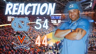 REACTION 10 North Carolina Tar Heels vs Virginia Cavaliers [upl. by Noemis]