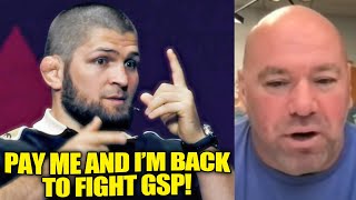 Jones EXPOSES Khabibs INSANE price demand for GSP fight Cody Garbrandt on Sean OMalley [upl. by Toile]