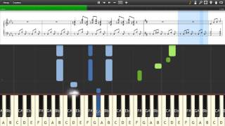 Rammstein  Sonne  Piano tutorial and cover Sheets  MIDI [upl. by Ecnaralc]