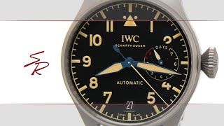 IWC Big Pilot 7 Days Automatic 46mm Titanium IW501004 [upl. by Lachlan]