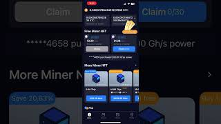 Bitcoin Mining App Earnings Update bitcoin crypto mining passiveincome [upl. by Ole]