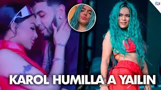 Así fue como Karol G Humilló a Yailin la mas viral en su mas reciente concierto en cali [upl. by Boser]