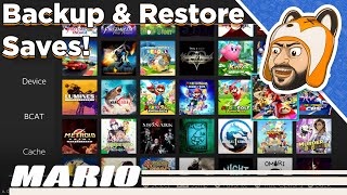 How to Backup Download amp Restore Switch Game Saves with JKSV on Atmosphere CFW [upl. by Tabitha]