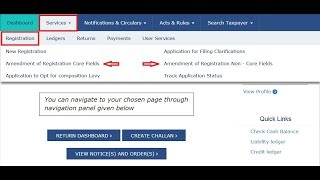 GST AMENDMENT IN REGISTRATION [upl. by Perot]