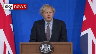 Watch live Prime Minister Boris Johnson holds a Downing St briefing as lockdown restrictions ease [upl. by Rein354]