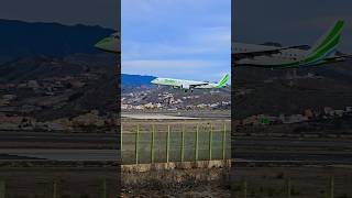 Binter Canarias Embraer E195E2 ECNEZ landing at TFN from MAD binter embraer airport airplane [upl. by Helman]