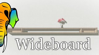 Wideboard  breites Regal aus Buche Leimholz [upl. by Adnalu]