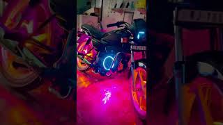 Splendor modified light full trendingreels shortvideo shorts art artist sadulpur rajgarh [upl. by Anirtap]