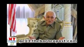 Interview with Sarawak CM Pehin Sri Taib Mahmud  Part 1 [upl. by Armando]