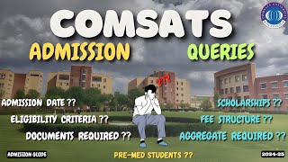 How to get Admission In COMSATS  COMSATS Complete Admission Process 2025 Step by Step Guide [upl. by Enyleuqcaj837]