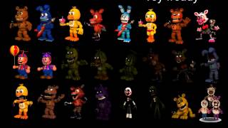 all fnaf world animatronics sing fnaf song [upl. by Chiang]