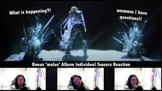 Oneus Malus Album Individual teasers Reaction  What is going on here [upl. by Adnohsar]