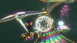 N64 Rainbow Road Final Lap amp Frontrunning  Mario Kart 8 [upl. by Ardeen]