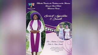 Service of Appreciation amp Farewell for Rev Andrine J Joseph Faith amp Hope Joseph [upl. by Genovera]