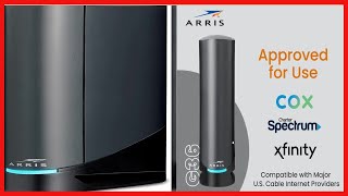 ARRIS Surfboard G36 DOCSIS 31 MultiGigabit Cable Modem amp AX3000 WiFi Router  Comcast Xfinity [upl. by Notneb]