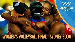 Womens Volleyball Final  CUB v RUS  Sydney 2000 Replays [upl. by Lindahl]