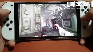 Wolfenstein 2 The New Colossus On Nintendo Switch OLED [upl. by Gill]