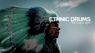 Ethnic Drums  Tribal Music Background for Videos No Copyright [upl. by Adnim]