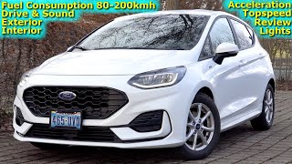 2023 Ford Fiesta 10 EcoBoost Hybrid 125 PS TEST DRIVE [upl. by Dlared]