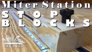 Miter Station Stop Blocks [upl. by Kenton947]