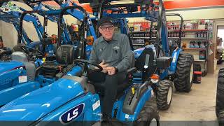 LS Tractor MT125 with Rick Deyoung [upl. by Etat176]