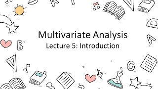 Introduction to Multivariate Analysis [upl. by Lananna]