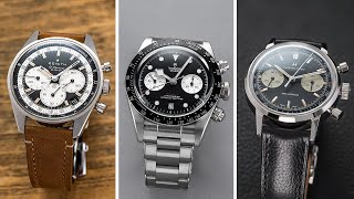 The BEST Heritage Chronographs At Every Price Point In 2023 17 Watches Mentioned [upl. by Yffat473]