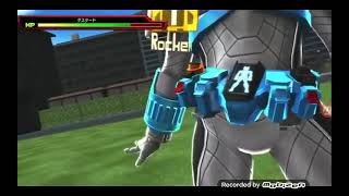 super hero generation kamen rider nadeshiko attacks ps3 [upl. by Aliakam]