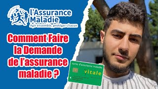 Assurance Maladie  Comment faire la demande pour un étudiant étranger en France [upl. by Iiette]