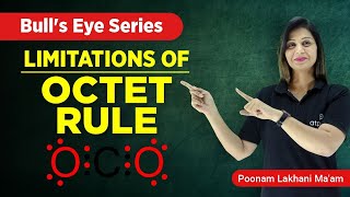 Limitations of Octet Rule  Chemical Bonding Class 11  IIT JEENEET  Poonam mam  ATP STAR KOTA [upl. by Zinn]