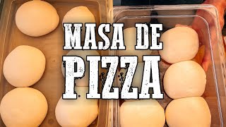 ¿Cómo hacer masa de Pizza Napolitana  Slucook [upl. by Avlis593]