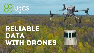 How to use Drone LiDAR in forestry  UgCS Tutorial [upl. by Eeldivad]