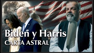 Sinastría Astrológica Biden y Harris exito y liderazgo 🌟✨ astrología bidenharris sinastria [upl. by Gerita247]