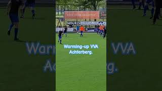 Warmingup VVA Achterberg  football warmingup shorts shortsvideo springonshorts fyp foryou [upl. by Bessie]