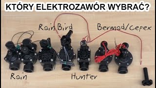 Elektrozawór do nawadniania  porównanie Rain Bird Hunter Rain Bermad  nawodnieniaeu [upl. by Karly5]