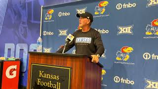 Lance Leipold reflects on last week’s loss and previews UNLV [upl. by Nidia266]