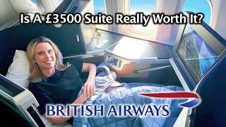 Flying In A £3500 Private Suite On British Airways Business Class London to LAX [upl. by Eleik]