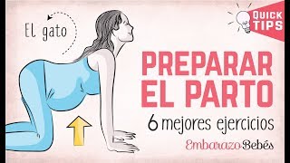 💥🧘🏻‍♀️ EJERCICIOS de PREPARACIÓN AL PARTO ¡Hazlos en casa [upl. by Nadruoj614]