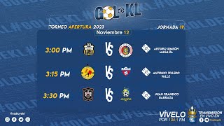 🔴 EN VIVO Jornada 19 del Torneo Apertura 2023 🏆🇸🇻 Con GOL DE KL 😎🔥  12112023 [upl. by Froemming]