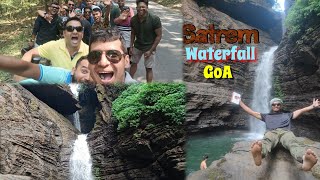 Jalavane waterfall Goa  Goa beyond beaches goavlog waterfall waterfalls adventure goatrip [upl. by Chellman560]