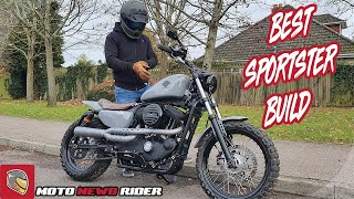 Best Custom Sportster Build Reveal [upl. by Oidgime]