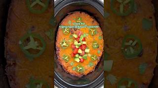 Slow Cooker Crockpot Vegetarian Enchilada Casserole slowcooker crockpot vegetarianrecipes onepot [upl. by Groh]