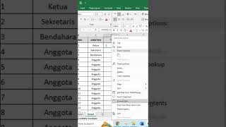 Cara Membuat Kolom Tanda Tangan Zig Zag di Excel excel belajarkomputer exceltips [upl. by Vinay]