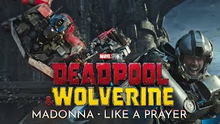 Transformers Rise of the Beasts Rescore  Like A Prayer Choir Version from Deadpool amp Wolverine [upl. by Neelie]