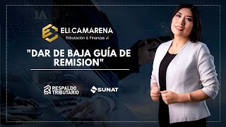 DAR DE BAJA GUÍA DE REMISION [upl. by Slaughter]