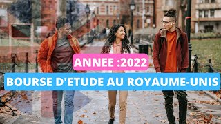 Bourse detude Chevening 2022 II Etudier au Royaume Unis II Les conditions de candidatures [upl. by Retsevlys]